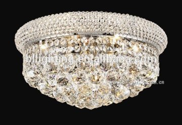 Modern fancy crystal emergency ceiling light