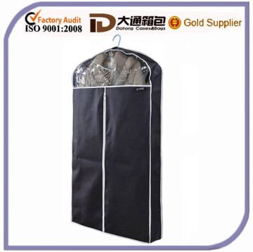 Wholesale high quality pvc garment bag non woven garment bag