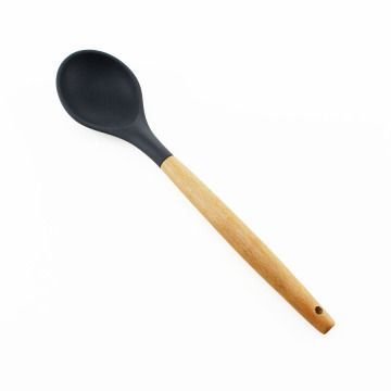 Kitchen Utensil Silicone Pasta Serving Spoon