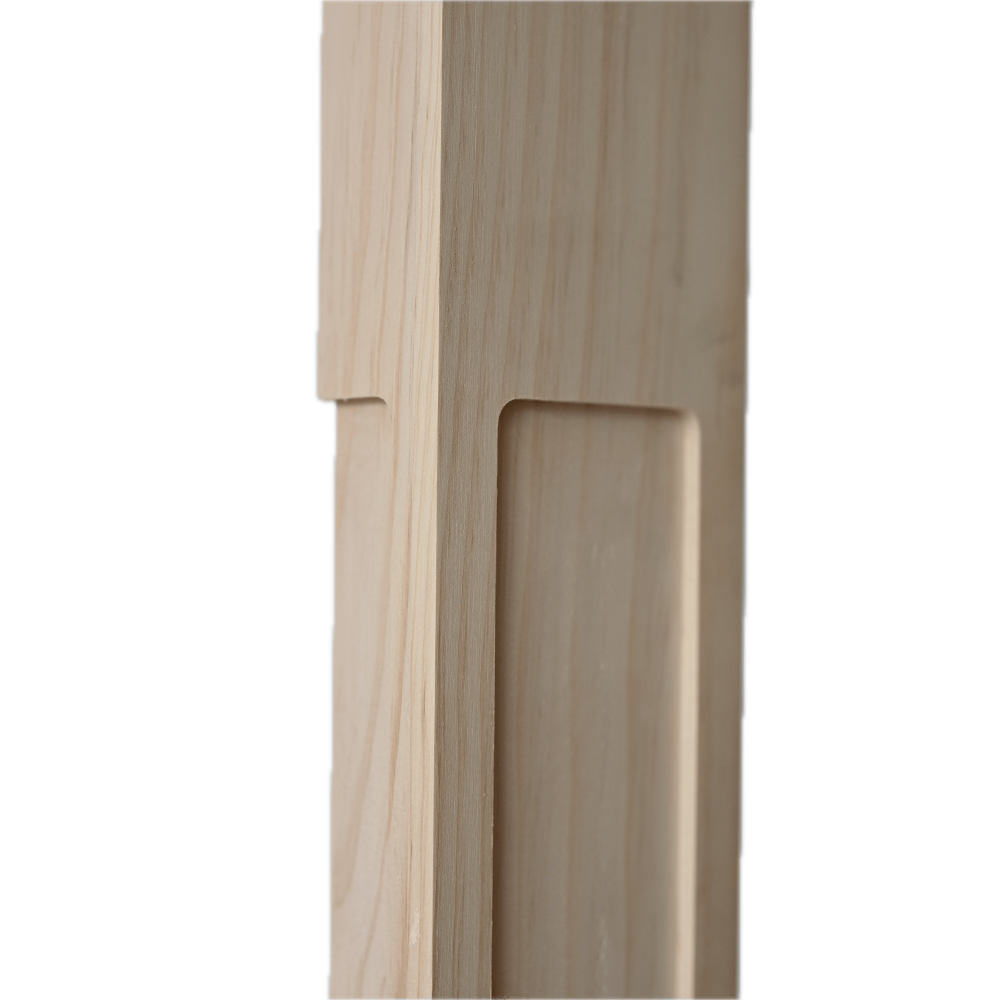 Hantarkan dengan balusters tangga & tangga kayu tangga kayu