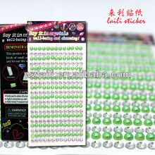 pearl gem stone sticker / pearl sticker for decoration /pearl sticker for scrapbooking decor