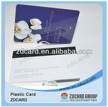 Best Price PVC Plastic Swipe Cards