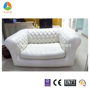 Promotional outdoor cheap chesterfield inflatable furniture, outdoor inflatable air furniture sofa for sale