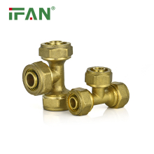 IFAN High Quality Brass PEX Pipe Fittings: Explore Equal Tees and Other Brass Plumbing Solutions
