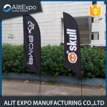 Outdoor welcome feather beach flag banner