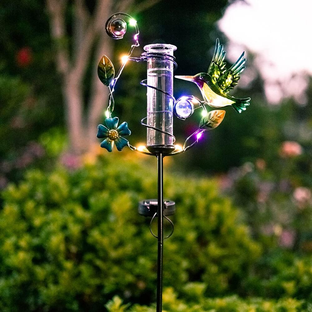 35 &#39;&#39; Hummingbird Rain Gauge กลางแจ้ง