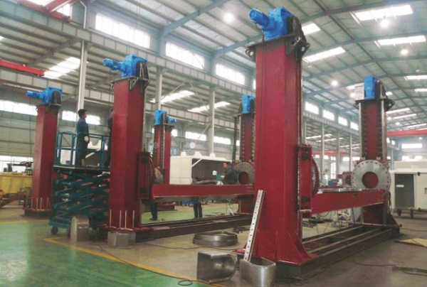 Hbs Series Double Column Chain Type Welding Positioner