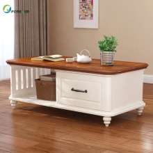 Wooden Movable Side Tea Coffee Table Design for Home Living Room