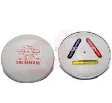 Pretty look 8.2Mhz round clothing tag eas golf Ink tag