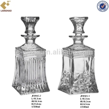Luxurious Glass Whisky Decanter With Glass Stopper