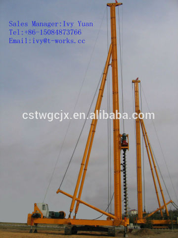 KLB20 helical pile/piling machine/piling rig for bored pile