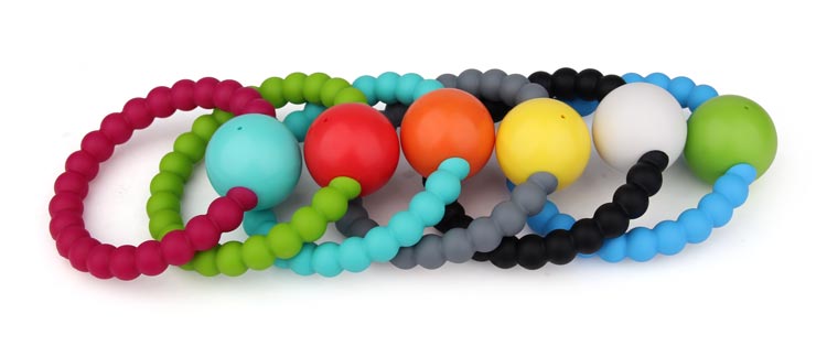 Pulseira de silicone Silicone Bangle Bracelet