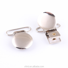 25mm Metal Suspender Pacifier Holder Clip for Overalls and Garters