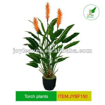 artificial banana tree with flowers
