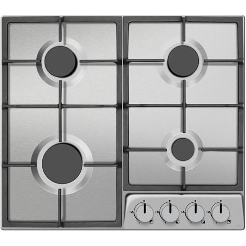 Amica Stove 4 Burner Stainless Steel