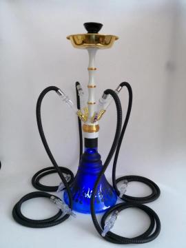Frosted with Light Glass Hookah