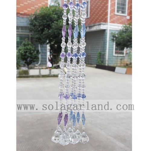 Colorful Acrylic Crystal Hanging Door Beads Curtain