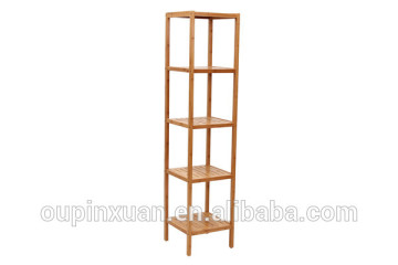Beautiful Decorative Bamboo 5-tiers Flowerpot Rack,bamboo garment rack