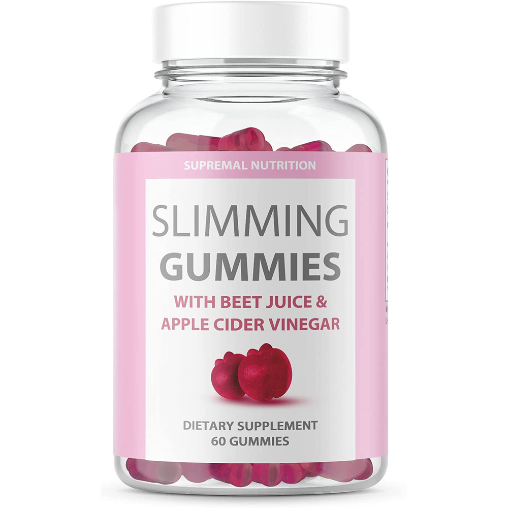 OEM/ODM Vegan vitamin weight loss detox Slimming Gummies with Apple Cider Vinegar