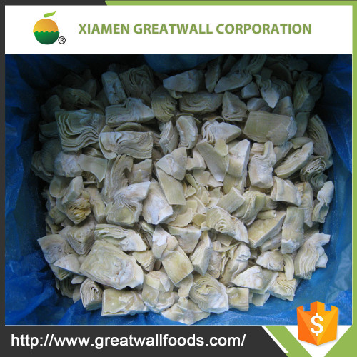 China IQF Frozen Artichoke Quarters and Bottoms