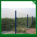 Galvanized peach shaped fence