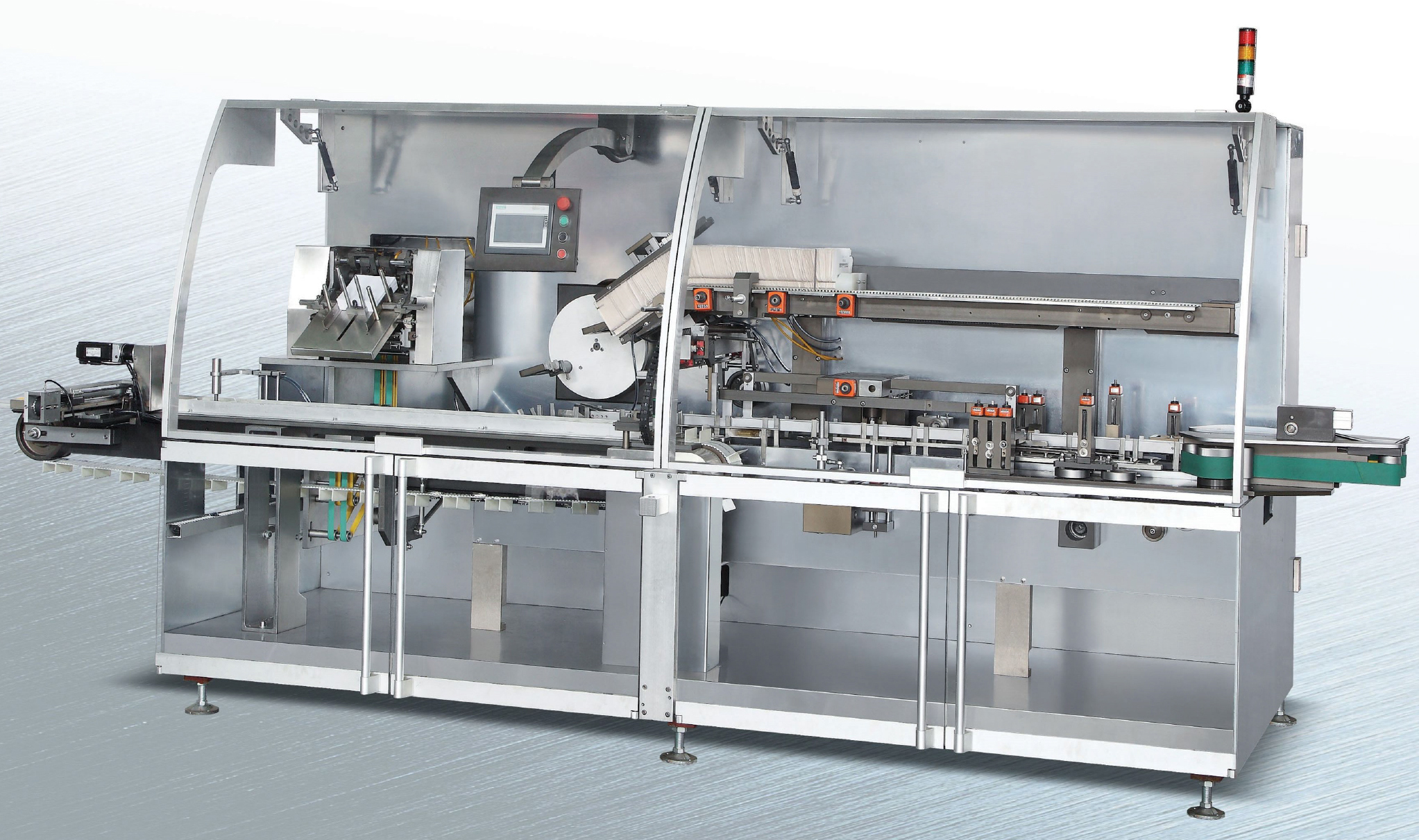 دستگاه کارتن سازی تمام اتوماتیک چند منظوره-ZHW-I2OA (1) Multi-functional Full-automatic Cartoning Machine-ZHW-I2OA (1)