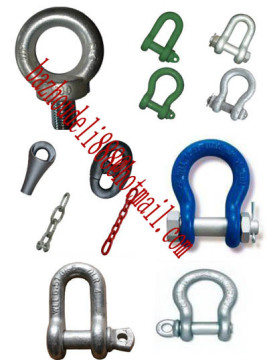 D-Shackle shackle, Bow Shackle