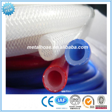 Heat resistance braided silicone hose