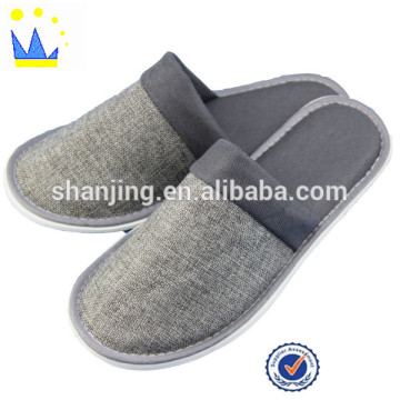 man disposable slipper plush houseguest bedroom slipper