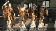 Hot sale outdoor fiberglass large angel figure statue sculptures