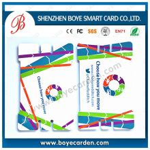 Hot PVC Plastic Abnormity Membership Card