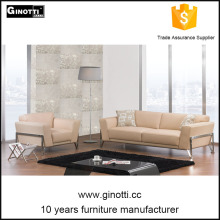 Italian style genuine leather sofa