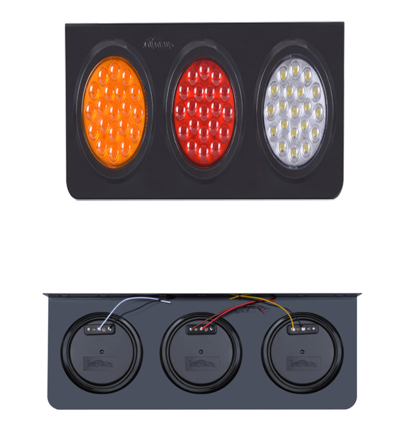 Round Road Security Tail Light للشاحنات