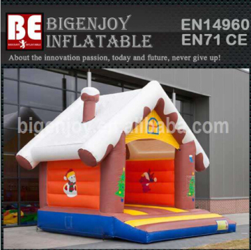 Inflatable bouncy Castle chalet