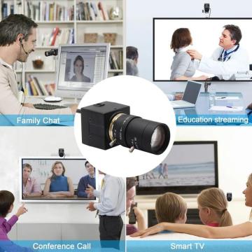 High Resolution Video Camera Zoom Lens Industrial USB Camera