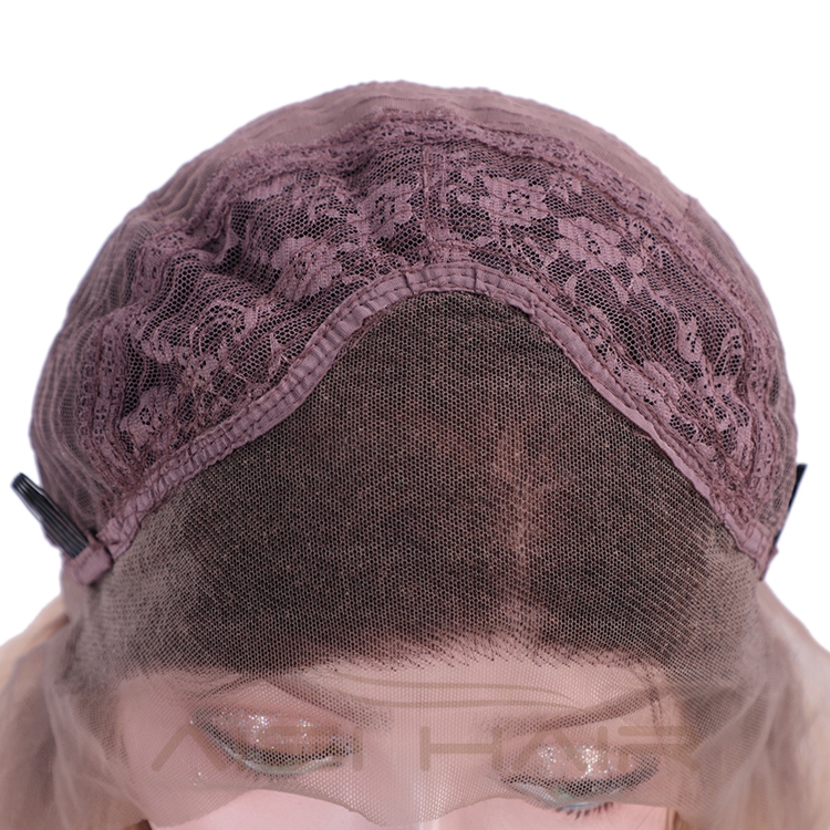 Ombre Wholesale For Black Women Cheap Fiber Wavy Pre Plucked Futura High Heat Resistant Lace Front Synthetic Hair Wigs