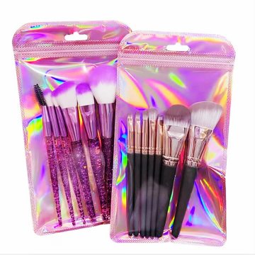 Affordable Ziplock Holographic Makeup and Storage Solutions