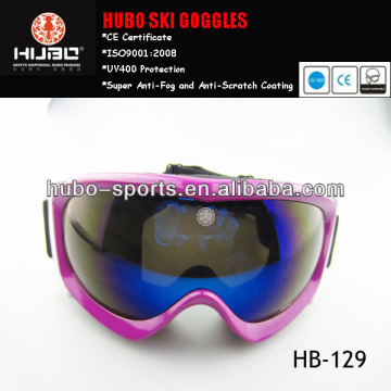 High quality fashion blue lens sports snowboarding eyewear