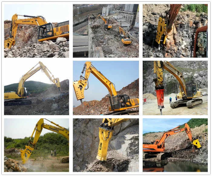 High Quality Sy950h Excavator Mounted Hydraulic Vibro Hammer Pile Hammer