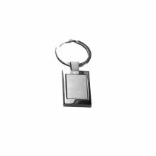 Well Popular Square Metal Sheet Keychain