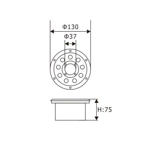 RGBWW Exquisite 6W LED Fountain LightofSmall LED Fountain Lights