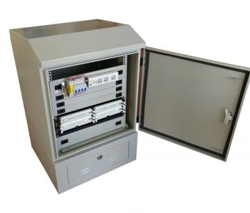 19" Rack Outdoor Telecom Cabinet Base Station Enclosure
