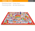 Set gioco bambini apprendimento gioco scacchi coperta