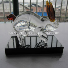 Lifelike crystal model