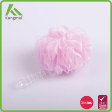 mesh plastic shower brush