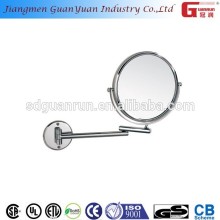 cheap magnifying suction up makeup light wall mount mirror