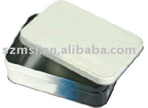 rectangle tin box
