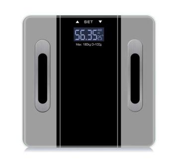 Digital Body Analysis Scale - 180kg Capacity, Supports 10 Users, BMI Tracking