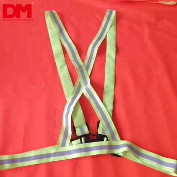 PU Reflective Running Gear webbing elastic strip