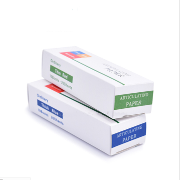 Dental straight /horse shoe shape articulating paper